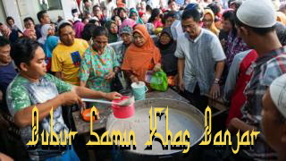 Bubur Samin Khas Banjar Di Solo Jawa Tengah